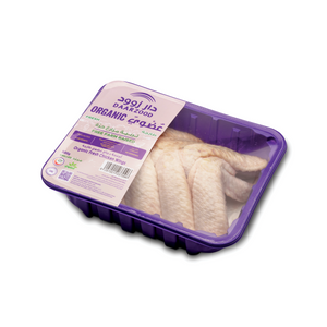 أجنحة دجاج عضوية