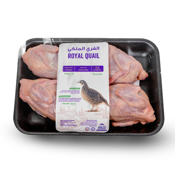 Royal Quail - Pack of 4 Pieces