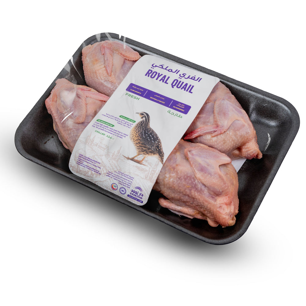 Royal Quail - Pack of 4 Pieces